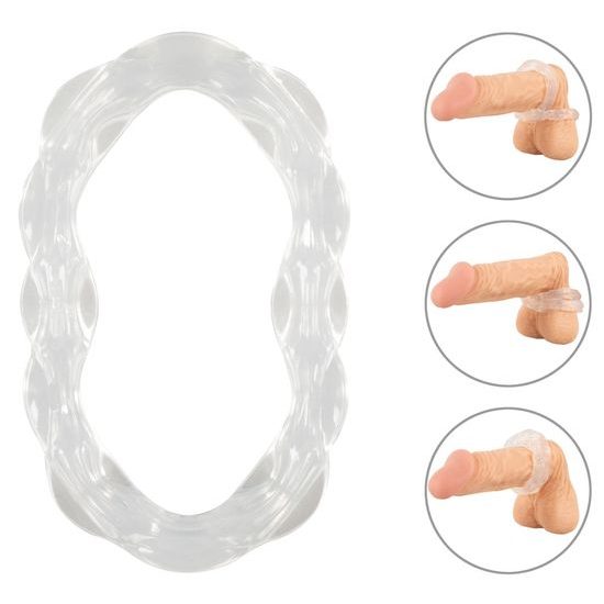 beau coeur Parinor Silicone Cock & Ball Ring