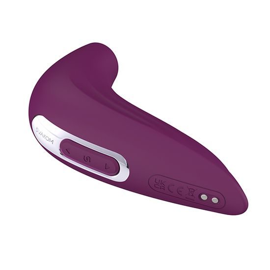 SVAKOM PULSE UNION APP CONTROLLED SUCTION STIMULATOR VIOLET