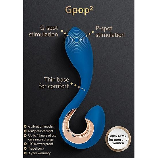 G-Vibe G-Pop 2 Indigo Blue