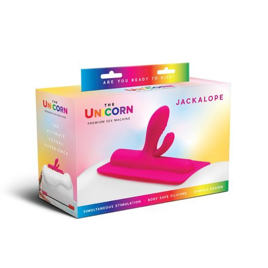 The Cowgirl Unicorn Silicone Attachment Jackalope