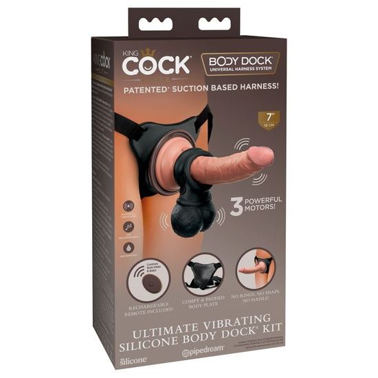 Elite KCE Ulitmate Vibrating SBDK RC King Cock