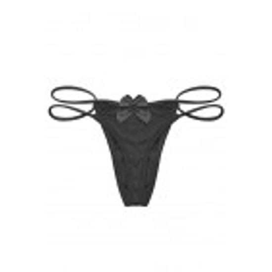 S Pleasures Panty Vibe Sweetheart Black
