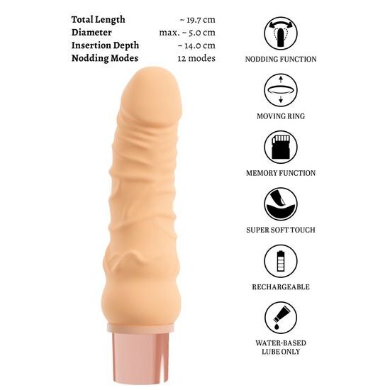 beau coeur Selon Soft Real Stimulator Extra
