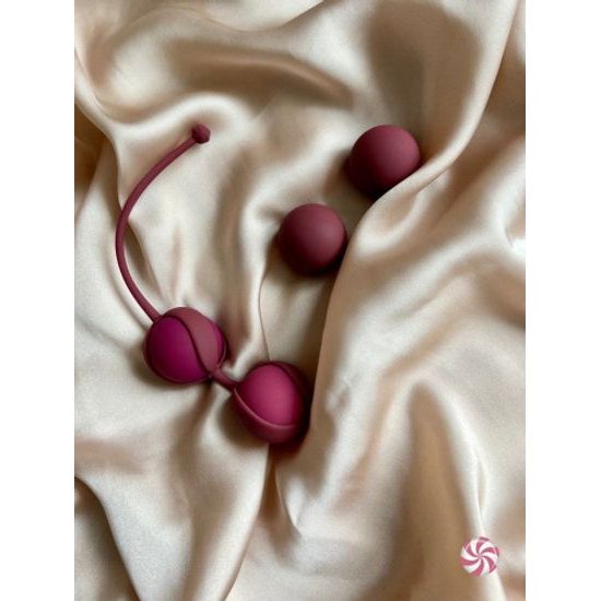 Lola Games Vaginal Balls Set Love Story Valkyrie Wine Red