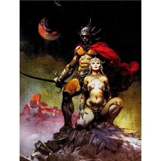 FANTASY ART OF FRAZETTA: BARBARIANS & WARRIORS - 2022 CALENDAR