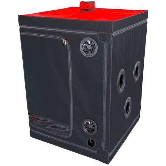 Secretdome BDSM sexuální kabina s otvory černá