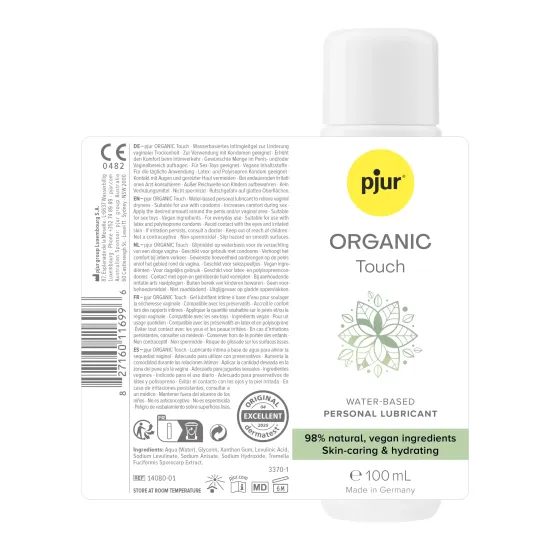pjur ORGANIC Touch Water-based Personal Lubricant 100 ml