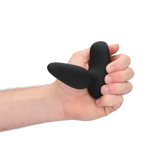 Loveline Smooth Vibrating Anal Plug with Remote Control
