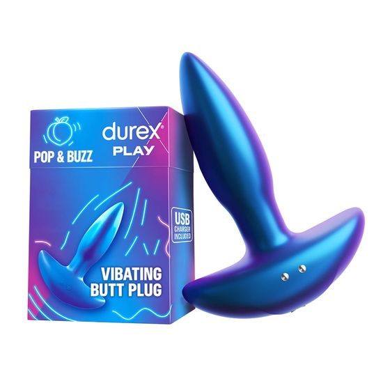 Durex Play Pop & Buzz Vibrating Butt Plug