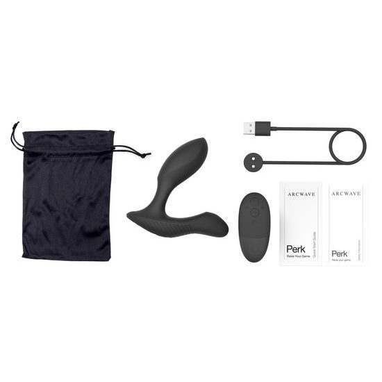 Arcwave Perk Prostate Vibrator Black