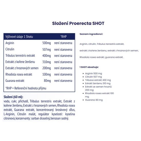 Proerecta Shot 8x60 ml