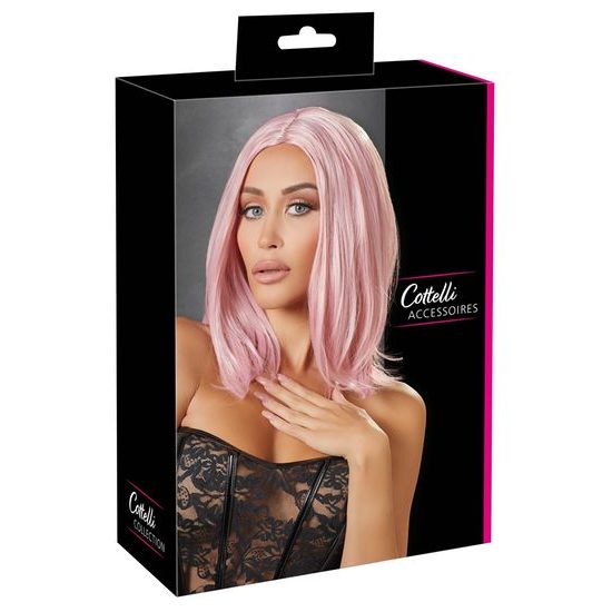 Cottelli Wig Bob Pink