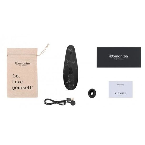 Womanizer Marilyn Monroe Special Edition Black Marble