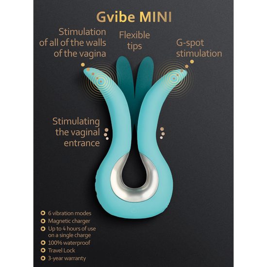 G-Vibe Mini Vibrator Tiffany Mint