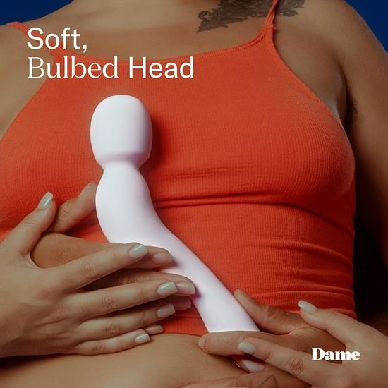Dame Products Com Wand Massager Quartz