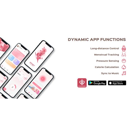 Honey Play Box OLY 2 Pressure Sensing APP enabled Wearable Clit & G Spot