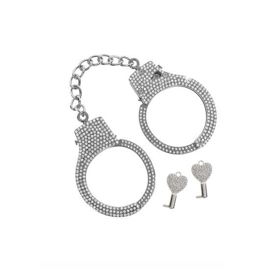 Taboom Diamond Wrist Cuffs Silver