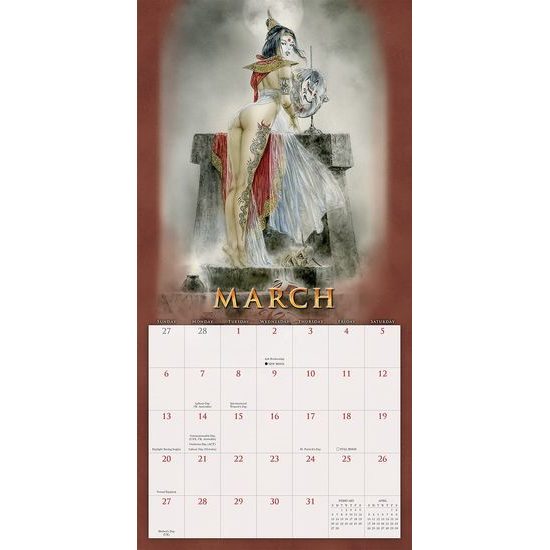 FANTASY ART OF ROYO - 2022 CALENDAR