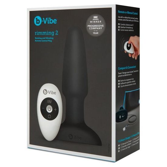 b-Vibe Rimming 2 Black
