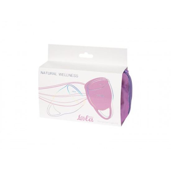 Lola Games Sada menstruačních kalíšků Natural Wellness Levandulová Orchidea 2 ks