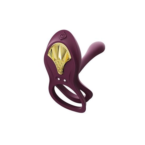 Zalo Bayek Cockring Vibrator with Remote Control Purple