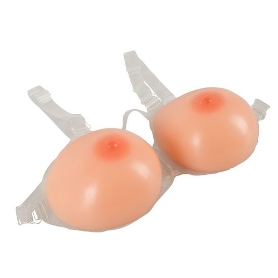 Cottelli Collection accessoires Silicone Breasts with Straps 2400g