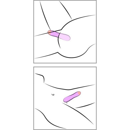 Cuties Mini Vibrator Purple 2.G