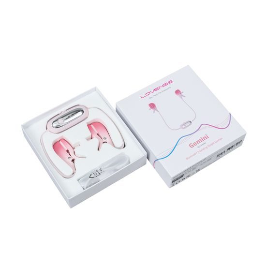 Lovense Gemini App-Controlled Vibrating Nipple Clamps