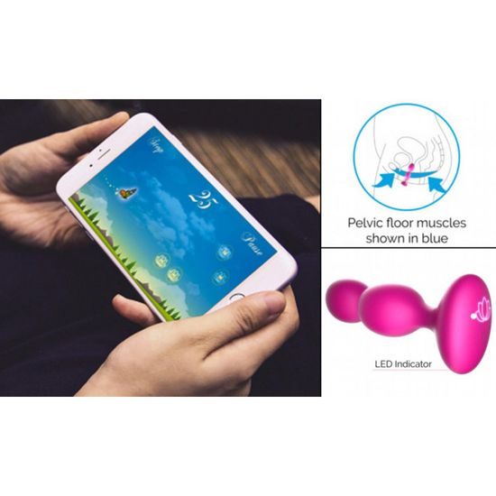 Vaginální trenažér PERIFIT KEGEL EXERCISER WITH APP