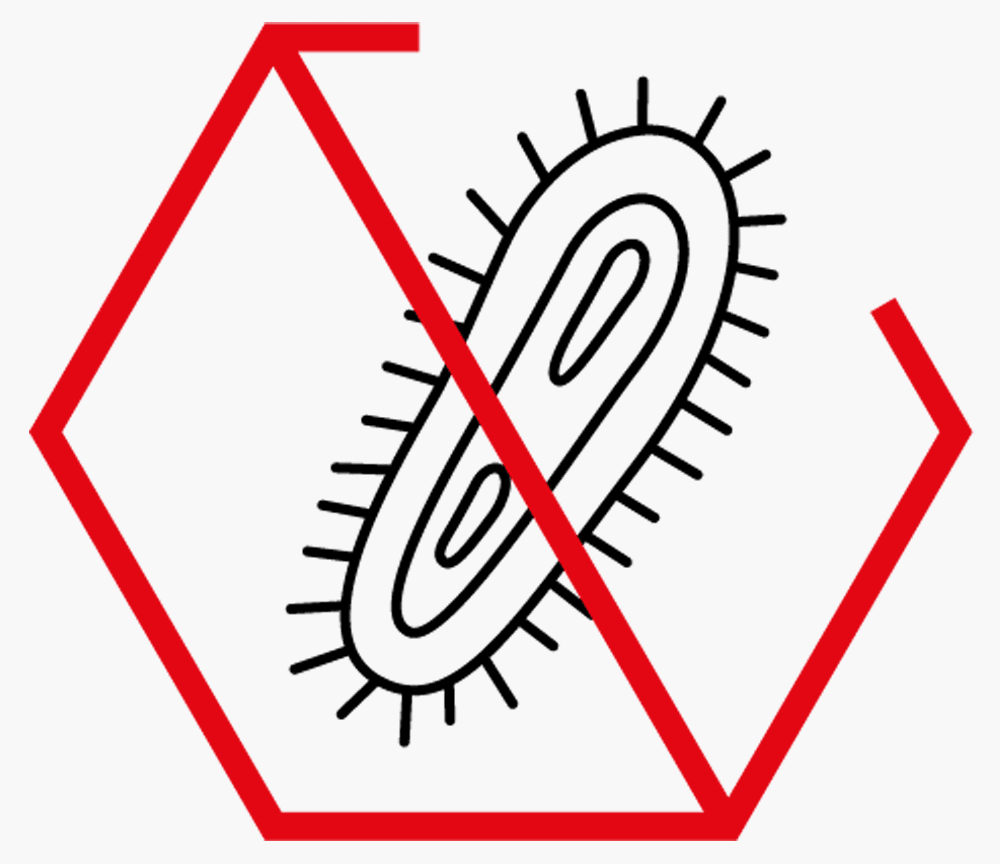 no bacteria no odor