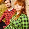 Unisex thermal T-shirt nanosilver - FLANNEL SHIRT PATTERN