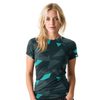 Women's e-bike T-shirt BLOCKS