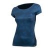 Woman´s T-shirt nanosilver ACTIVE with printing Plastic dark blue