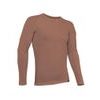 Man's T-shirt nanosilver CLASSIC - long sleeve brown