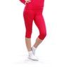 Woman's thermal underpants 3/4 pants nanosilver red