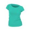 Woman´s T-shirt nanosilver CLASSIC turquoise
