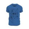 Man´s T-shirt nanosilver CLASSIC imprited BIKE royal blue