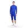 Man's thermal underpants 3/4 pants nanosilver blue