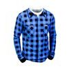 FLANNEL SHIRT PATTERN blue