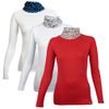 Woman's thermal T-shirt with tunnel and thumb