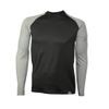 Man's thermal raglan T-shirt nanosilver