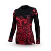 Women's Thermal T-Shirt "Flower" with Thumb Holes