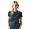 Women's e-bike T-shirt BLOCKS royal blue