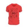 Man´s T-shirt nanosilver CLASSIC imprited BIKE red