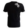 Man's T-shirt nanosilver CLASSIC black imprinted MOTO