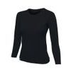 Woman's T-shirt nanosilver MAXIMA - long sleeve  black