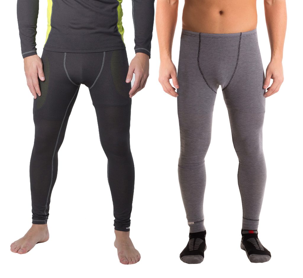 Man's thermal underpants with nano silver