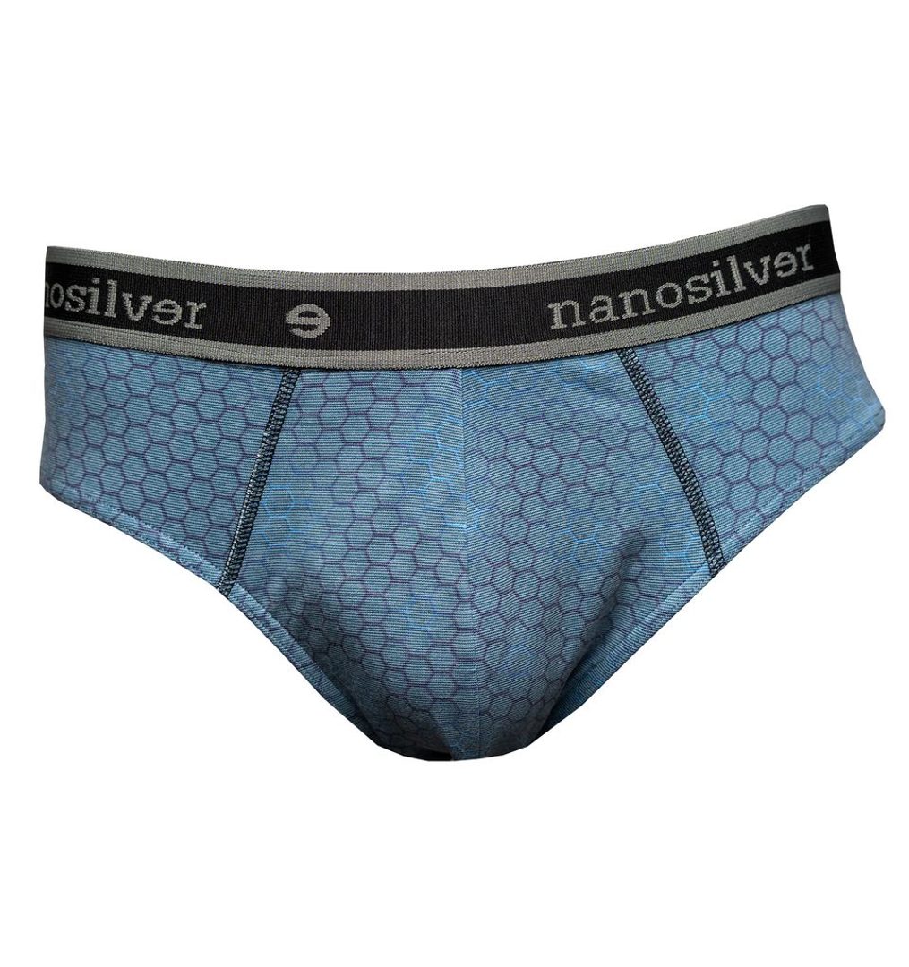 Man's thermal underpants 3/4 pants nanosilver