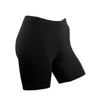 Women's short leggings ACTIVE black