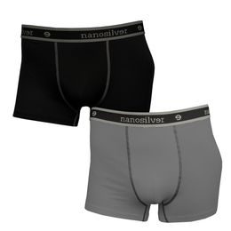 Men's boxer briefs with elastic nanosilver NOVYC without back seam